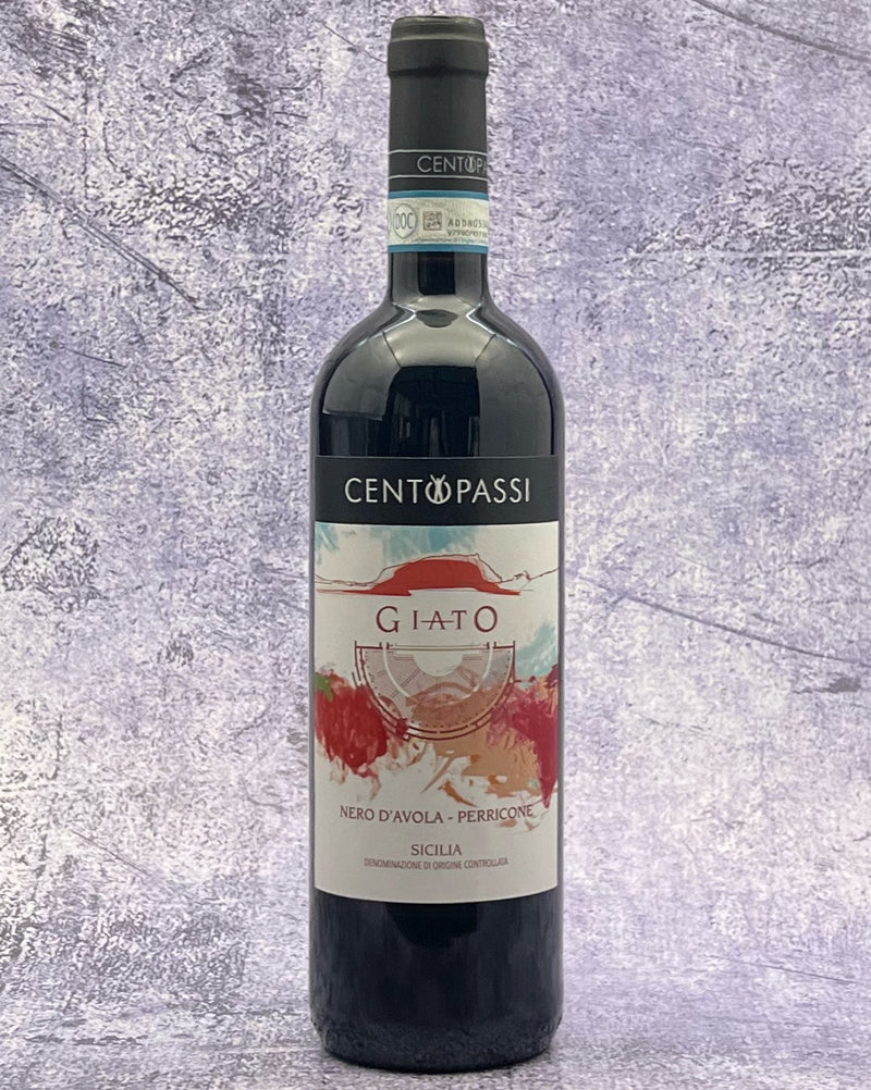 2022 Centopassi 'Giato' Rosso, 70% Nero d'Avola, 30% Perricone, Sicilia DOC