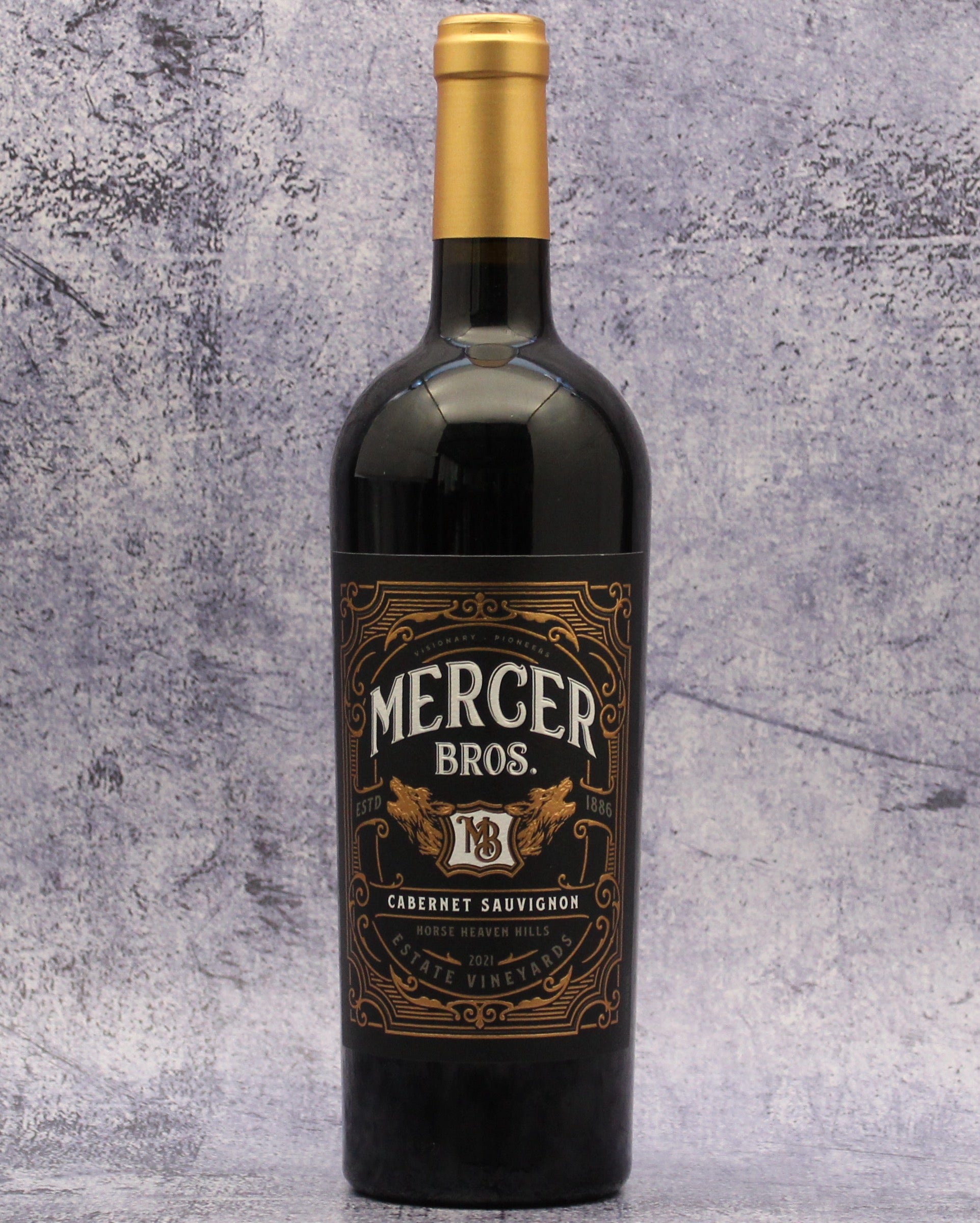 2021 Mercer Bros. Cabernet Sauvignon, Horse Heaven Hills, Columbia Valley, WA