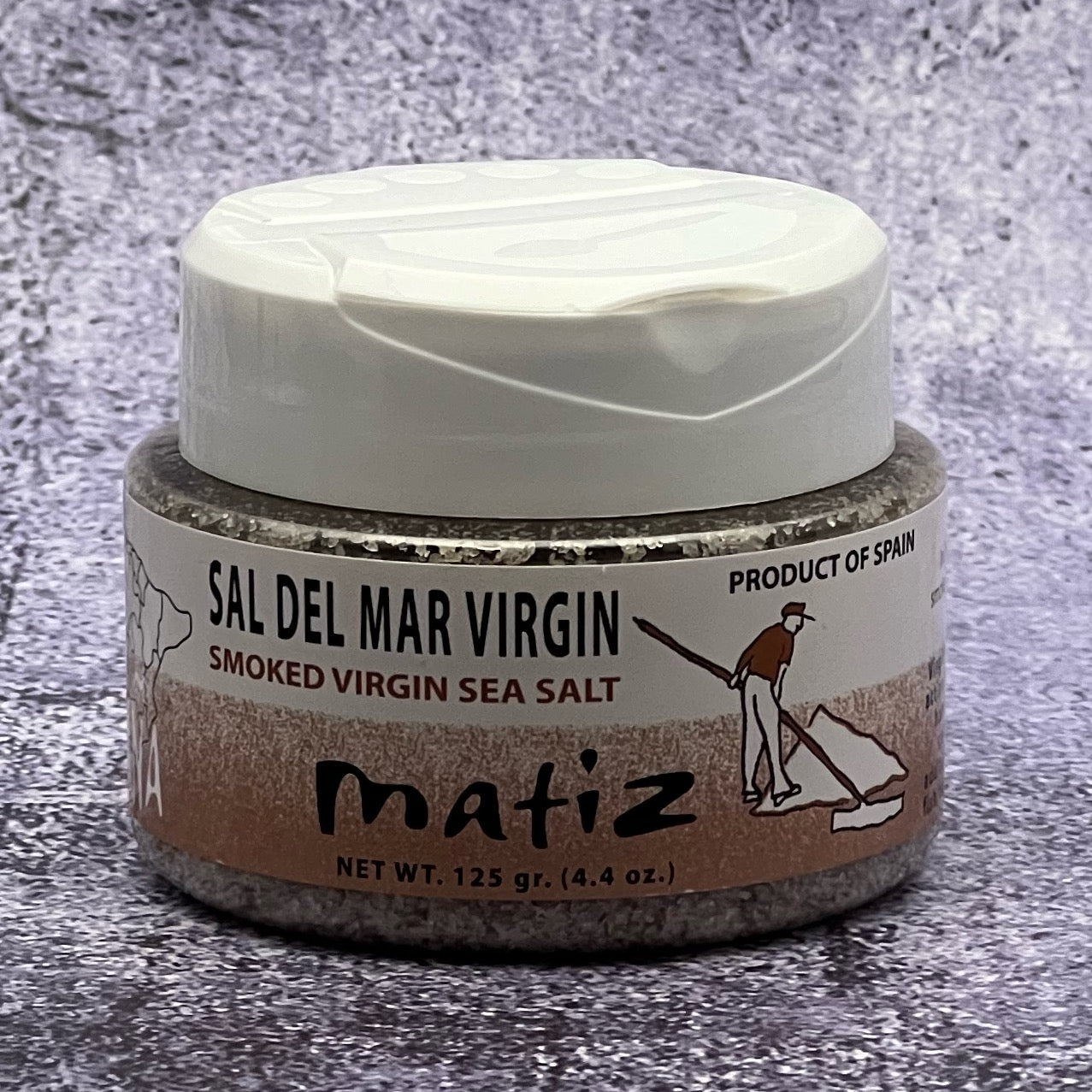 Matiz Sal Del Mar Virgin, Smoked Virgin Sea Salt 4.4 oz