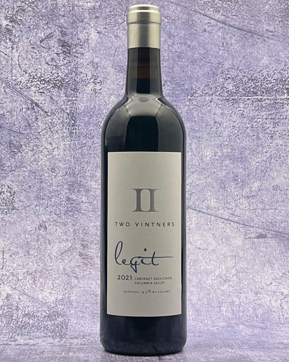 2021 Two Vintners "Legit" Cabernet Sauvignon, Columbia Valley, WA