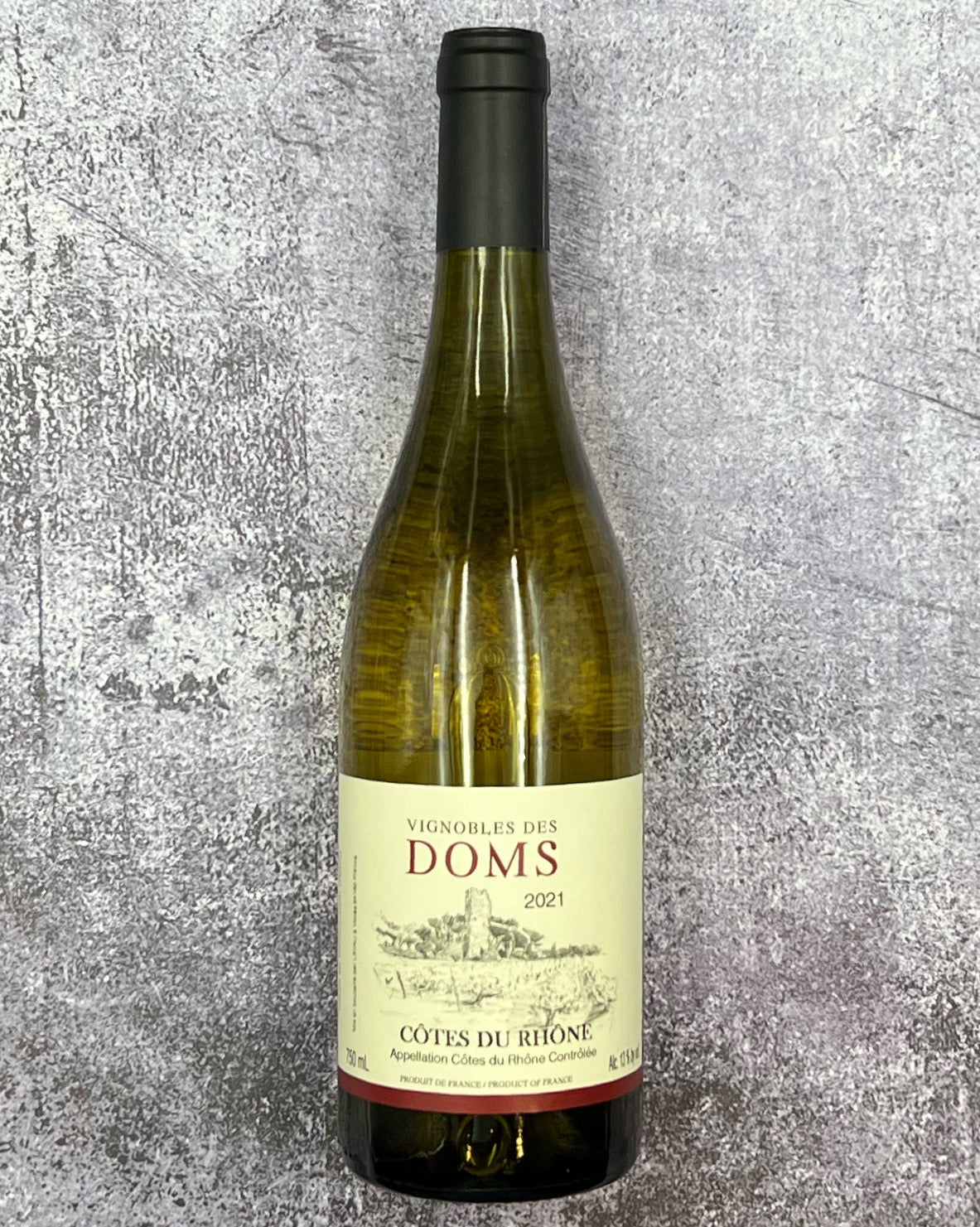 2021 Vignobles des Doms Cotes du Rhone Blanc