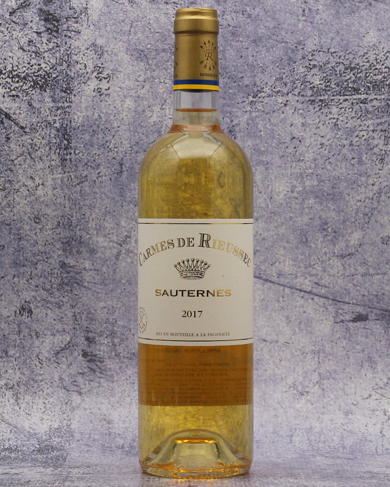 750 ML 2017 Carmes de Rieussec Sauternes