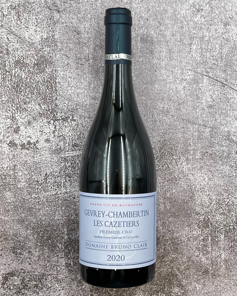 2020 Domaine Bruno Clair Gevrey-Chambertin Les Cazetiers Premier Cru