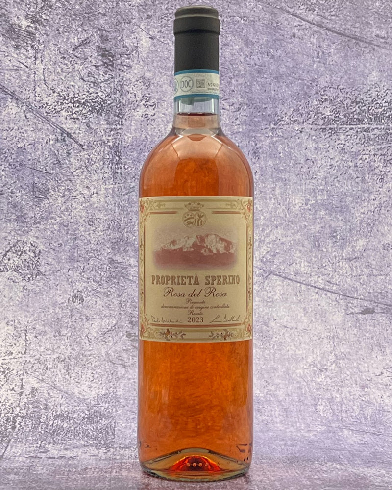 2023 Proprieta Sperino Rosa del Rosa, Piemonte Rosato DOC (85% Nebbiolo and 15% Vespolina)