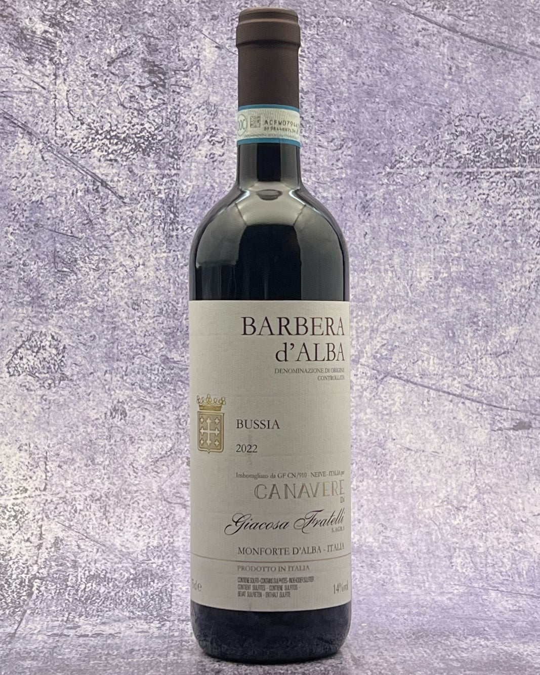 2022 Giacosa Fratelli Barbera d'Alba Bussia