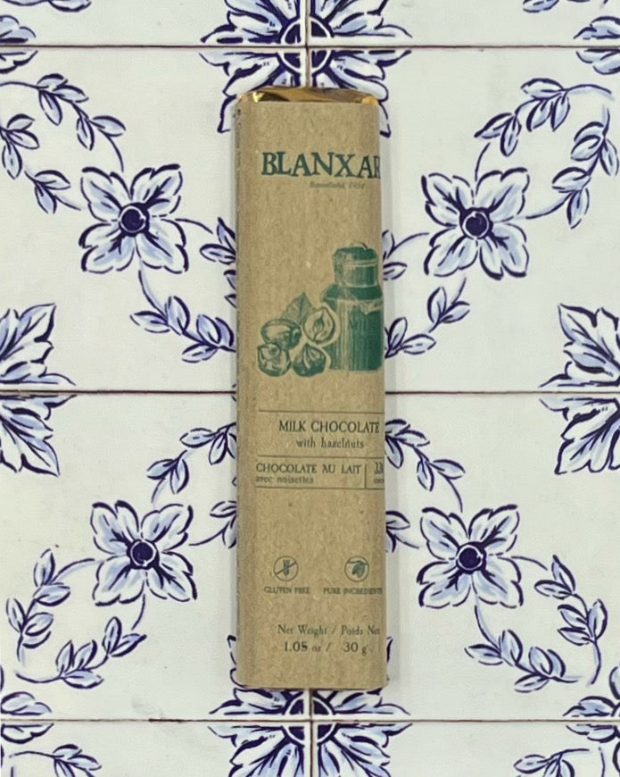 Blanxart Milk Chocolate With Hazelnuts 1.05 oz