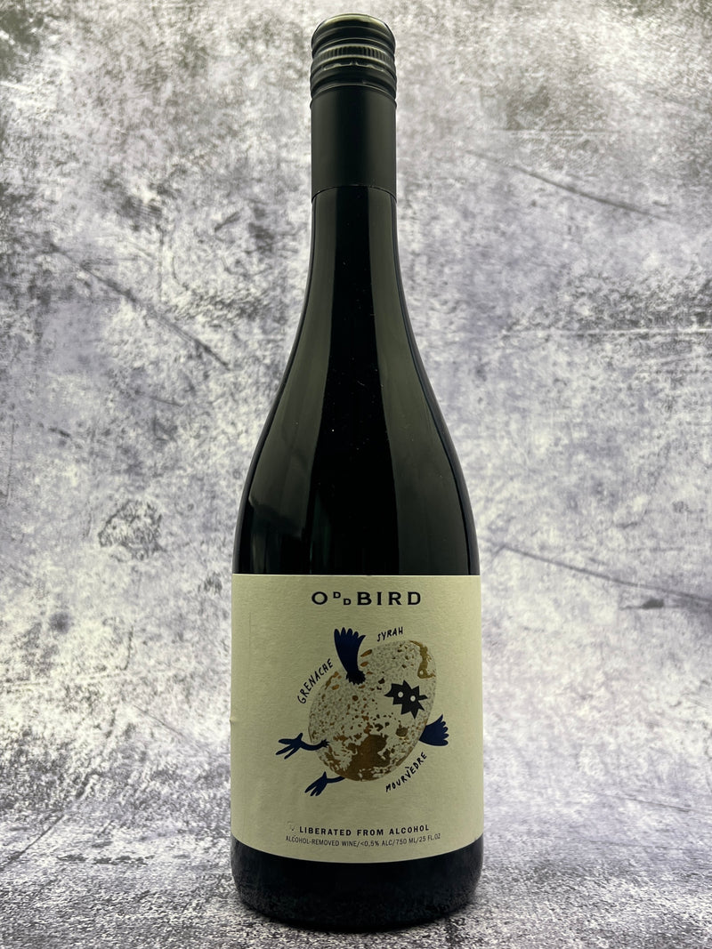 Oddbird De-Alcoholized GSM Blend (Non-Alcoholic Wine), Languedoc