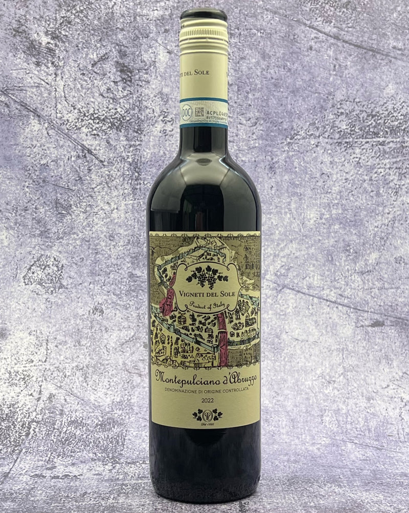 2022 Vigneti del Sole Montepulciano d'Abruzzo