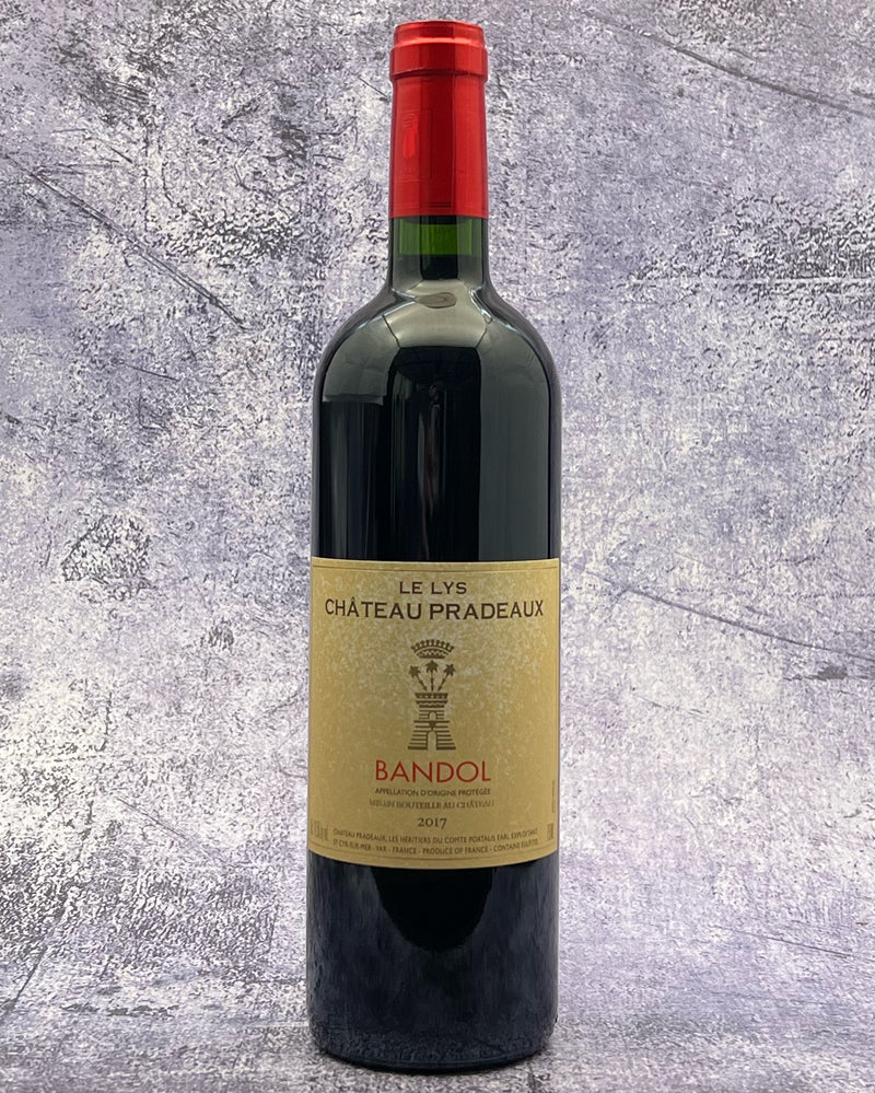 2017 Pradeaux Bandol Rouge 'Les Lys'