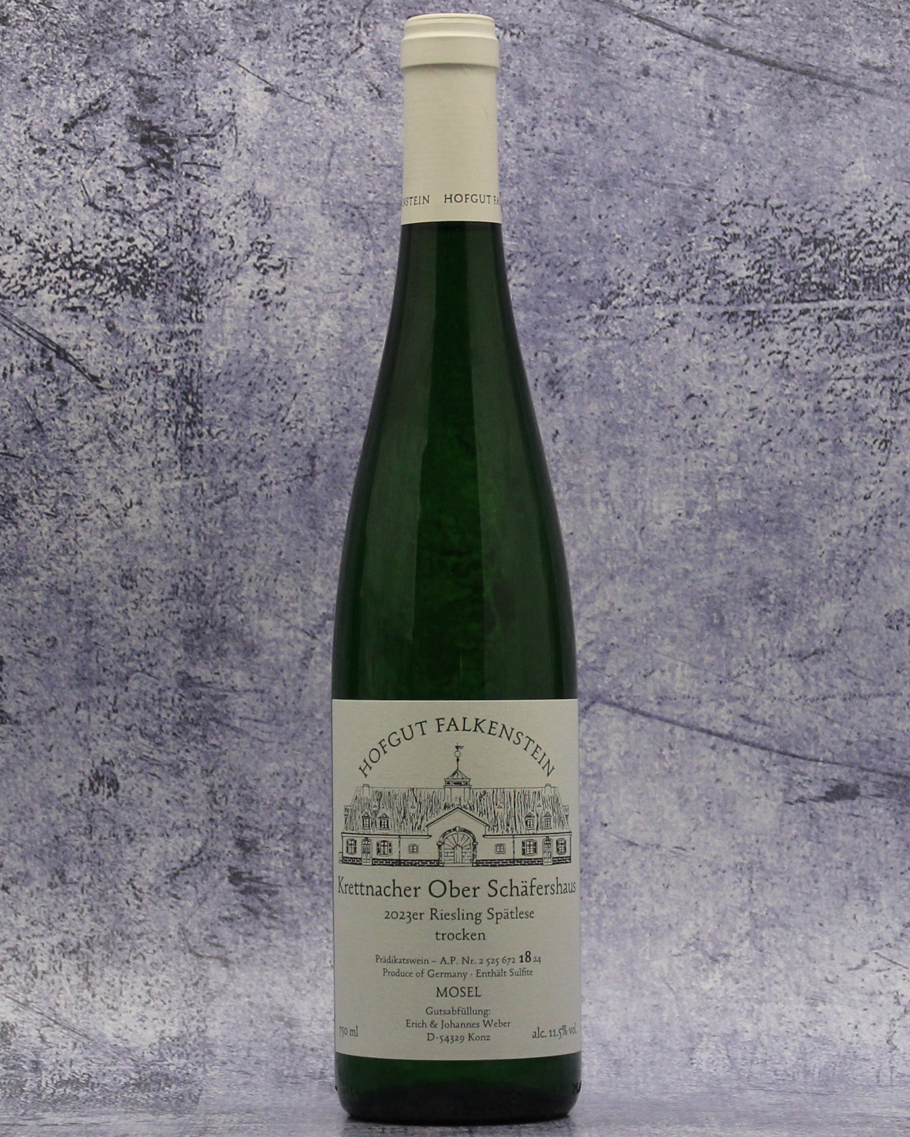 2023 Hofgut Falkenstein Krettnacher Ober Schafershaus Riesling Spatlese trocken AP 18