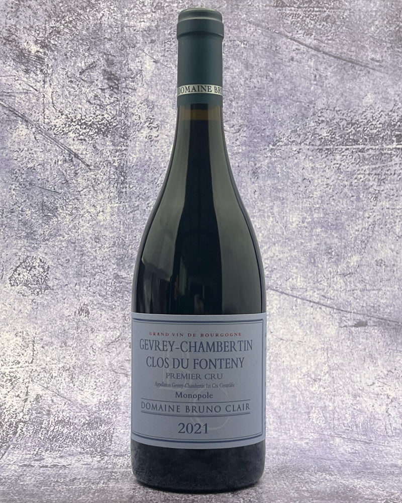 2021 Bruno Clair Gevrey-Chambertin 1er Cru Clos du Fonteny Monopole