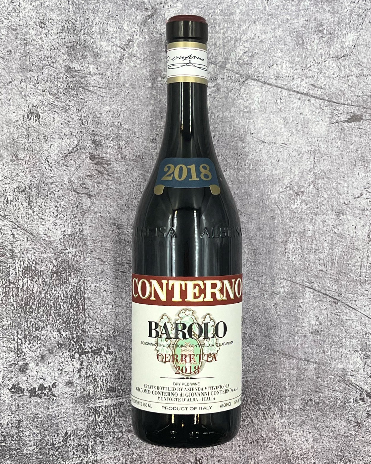 2018 Giacomo Conterno Barolo Cerretta