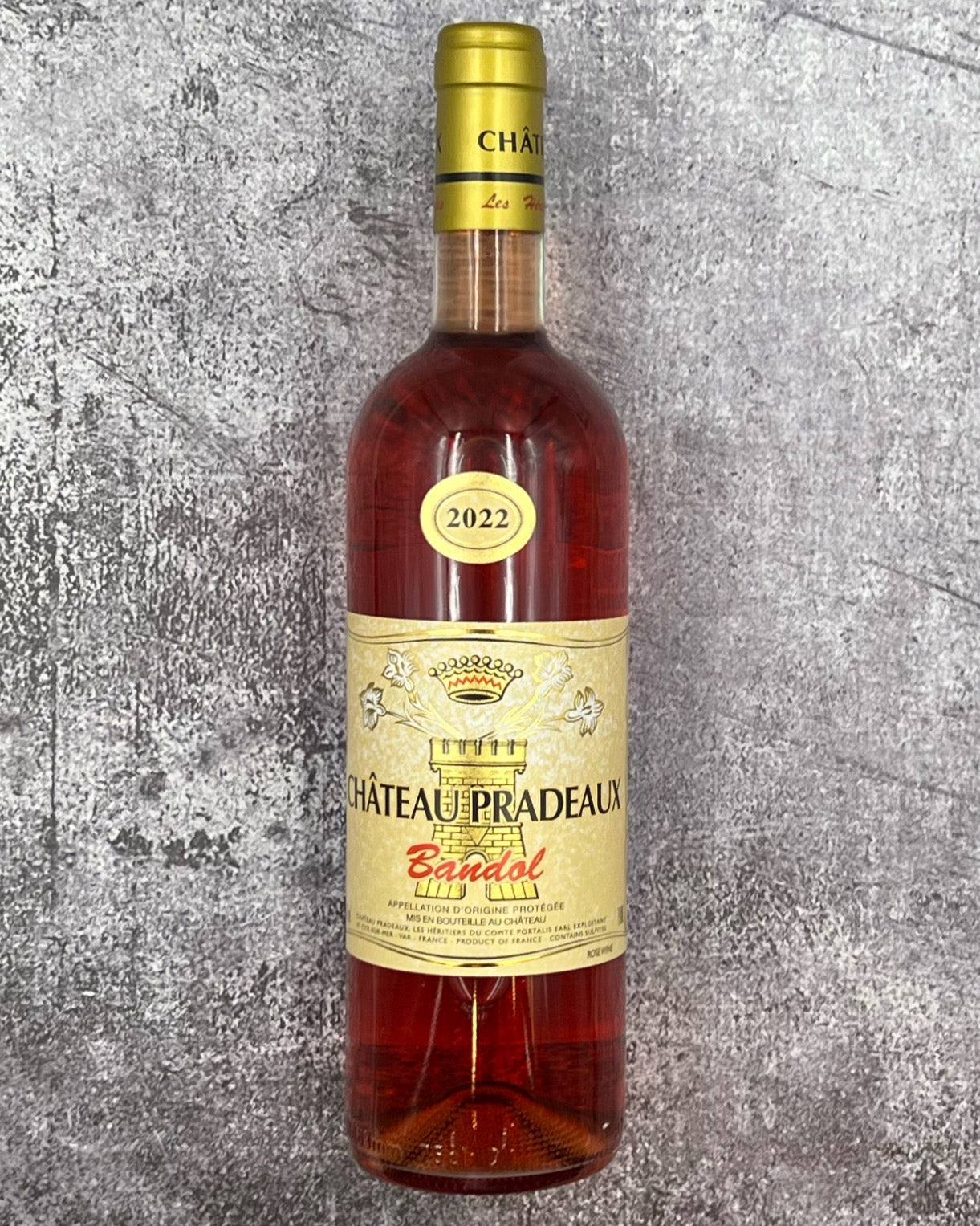 2022 Château Pradeaux, Bandol Rosé