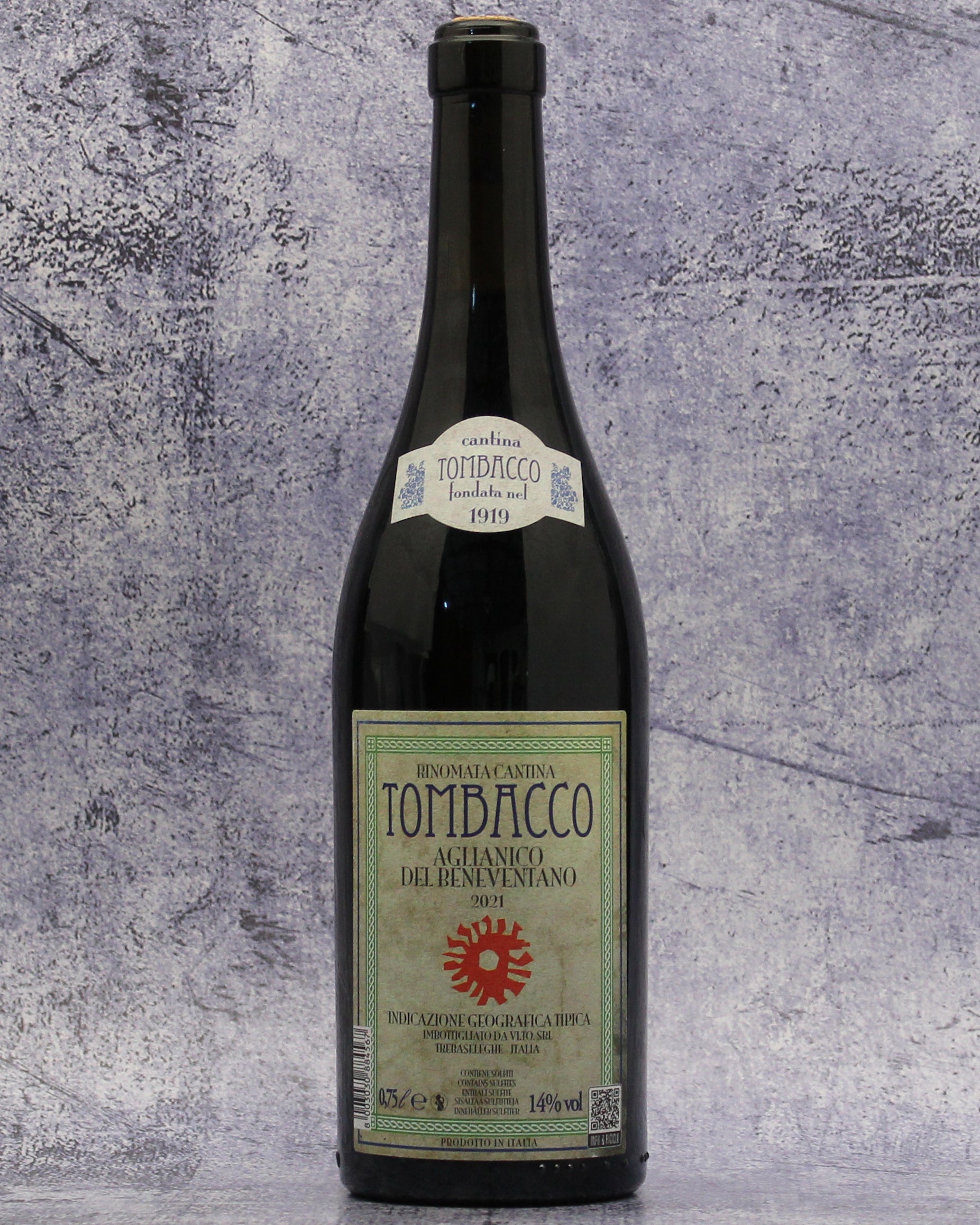 2021 Tombacco Aglianico del Beneventano IGT