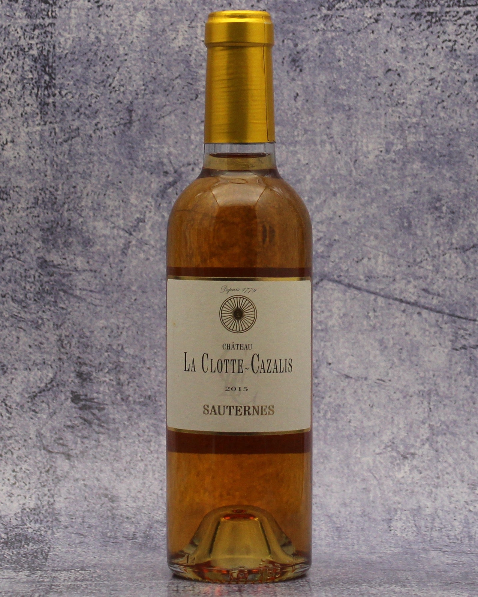 375 ML 2015 Chateau La Clotte-Cazalis Sauternes