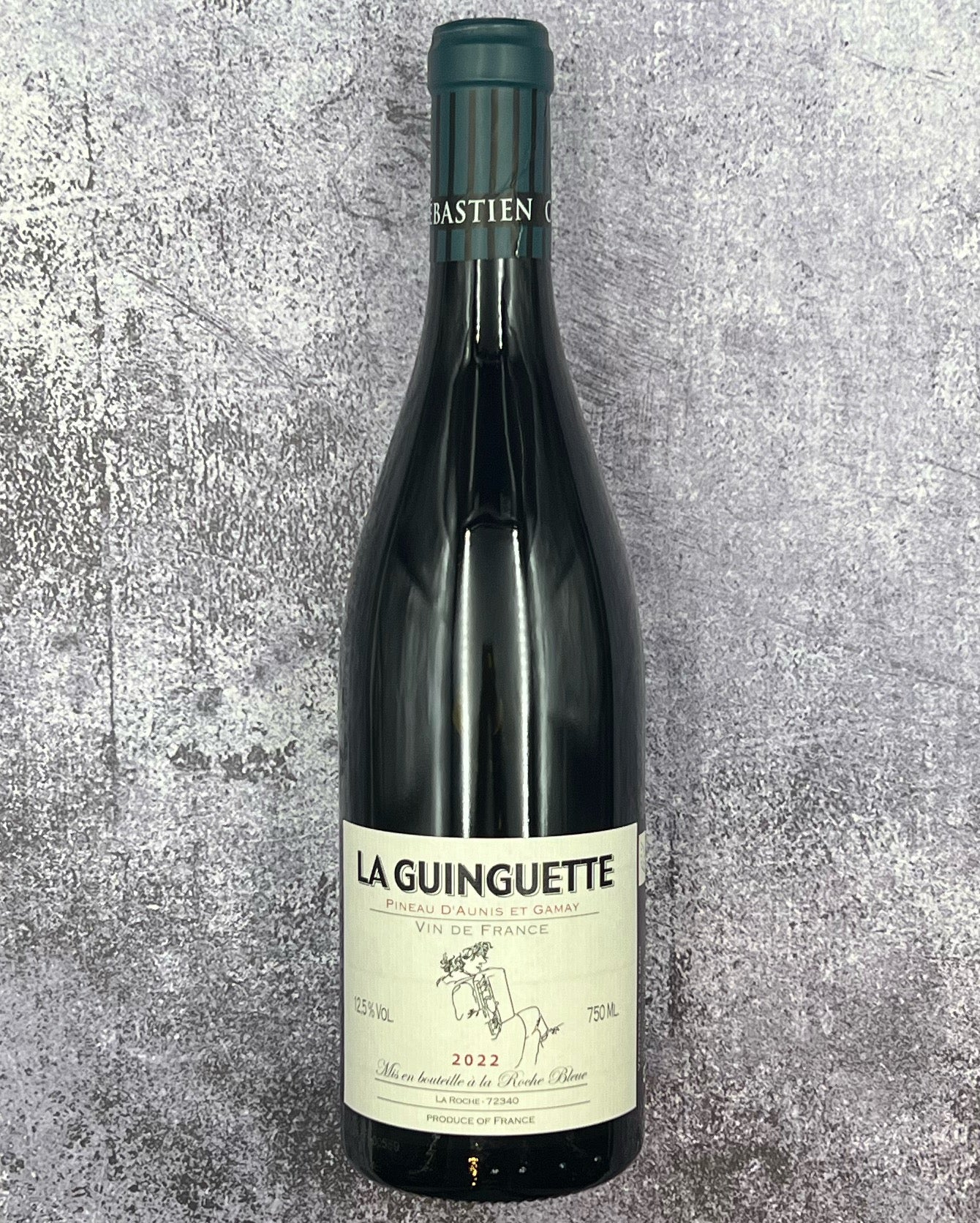 2022 "La Guinguette" Domaine de la Roche Bleue AOC Coteaux du Loir 70% Pineau d'Aunis 20% Gamay 10% Cabernet Franc