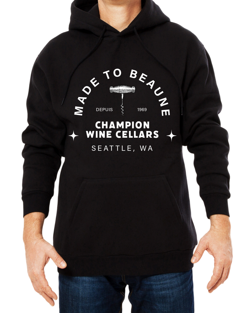 "Made to Beaune" Boyfriend's Pullover Hoodie