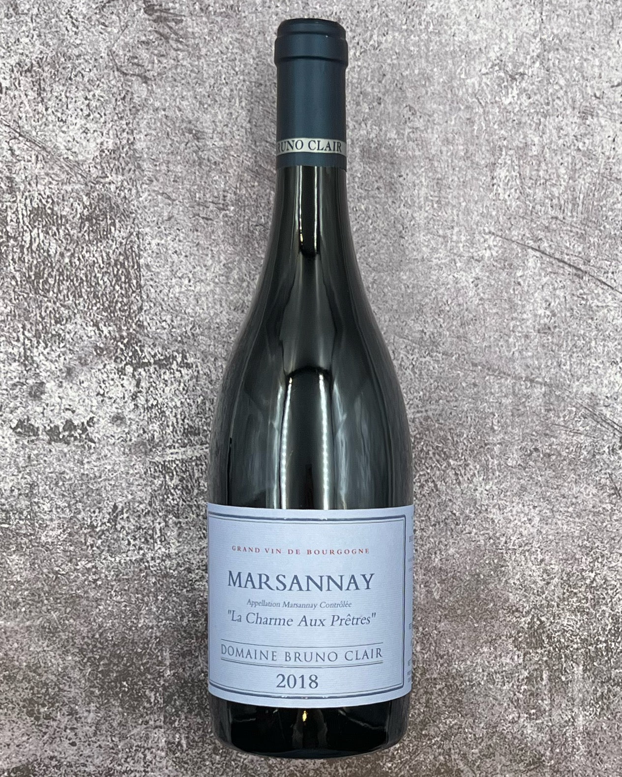 2018 Bruno Clair Marsannay Rouge 'La Charme aux Prêtres'