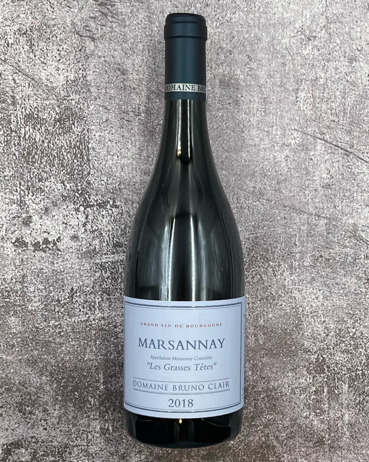 2018 Bruno Clair Marsannay 'Les Grasses Têtes'