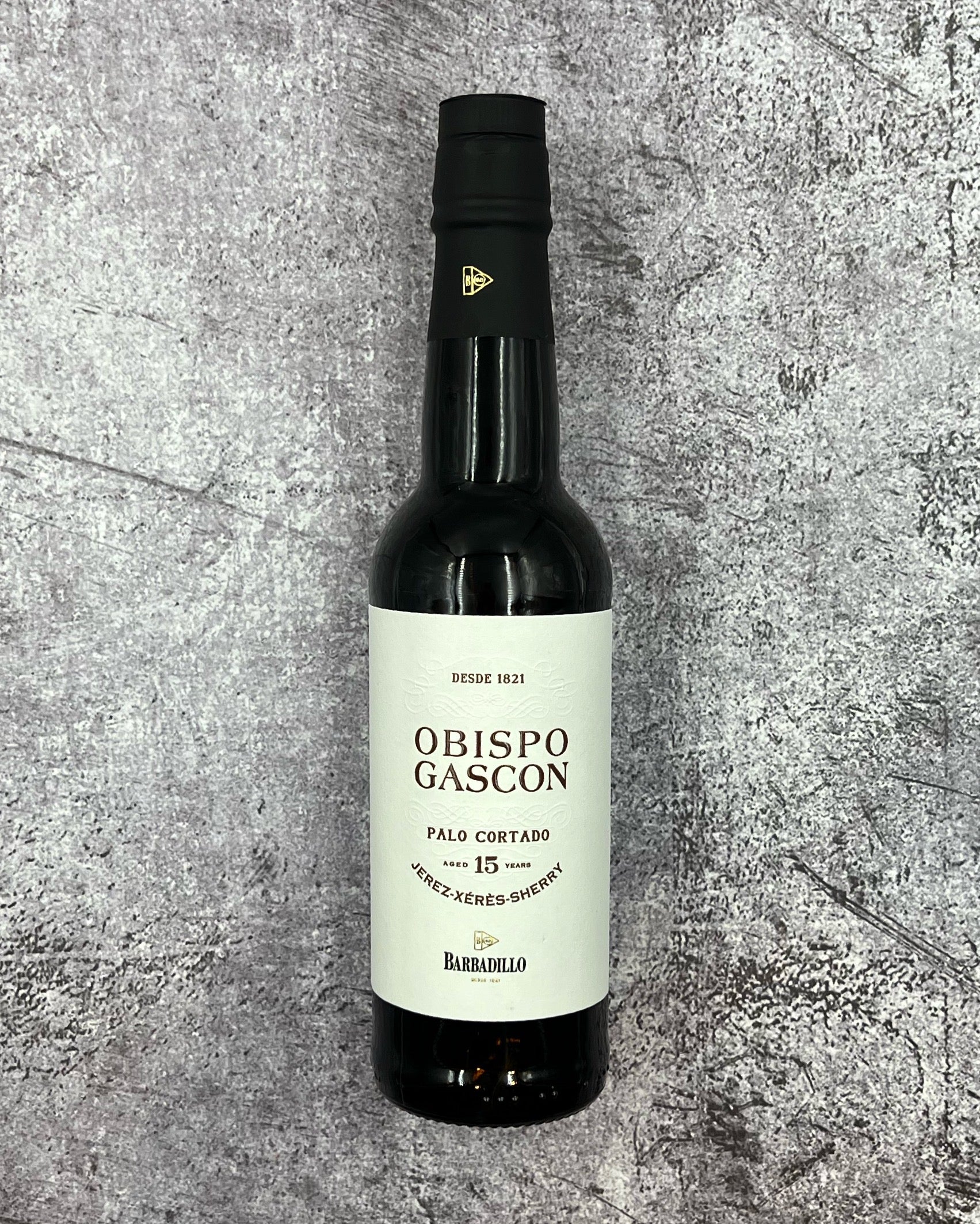 375 ML Barbadillo 'Obispo Gascon' Palo Cortado 15 yr, Jere-Xeres-Sherry