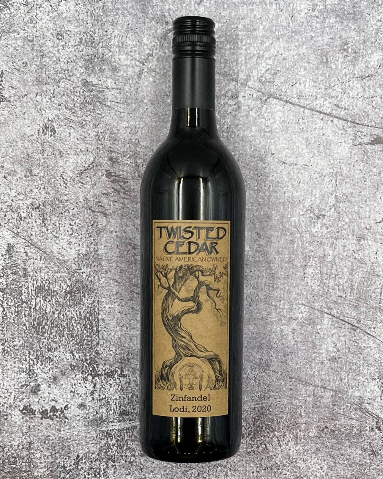 2020 Twisted Cedar Native American Zinfandel, Lodi, CA