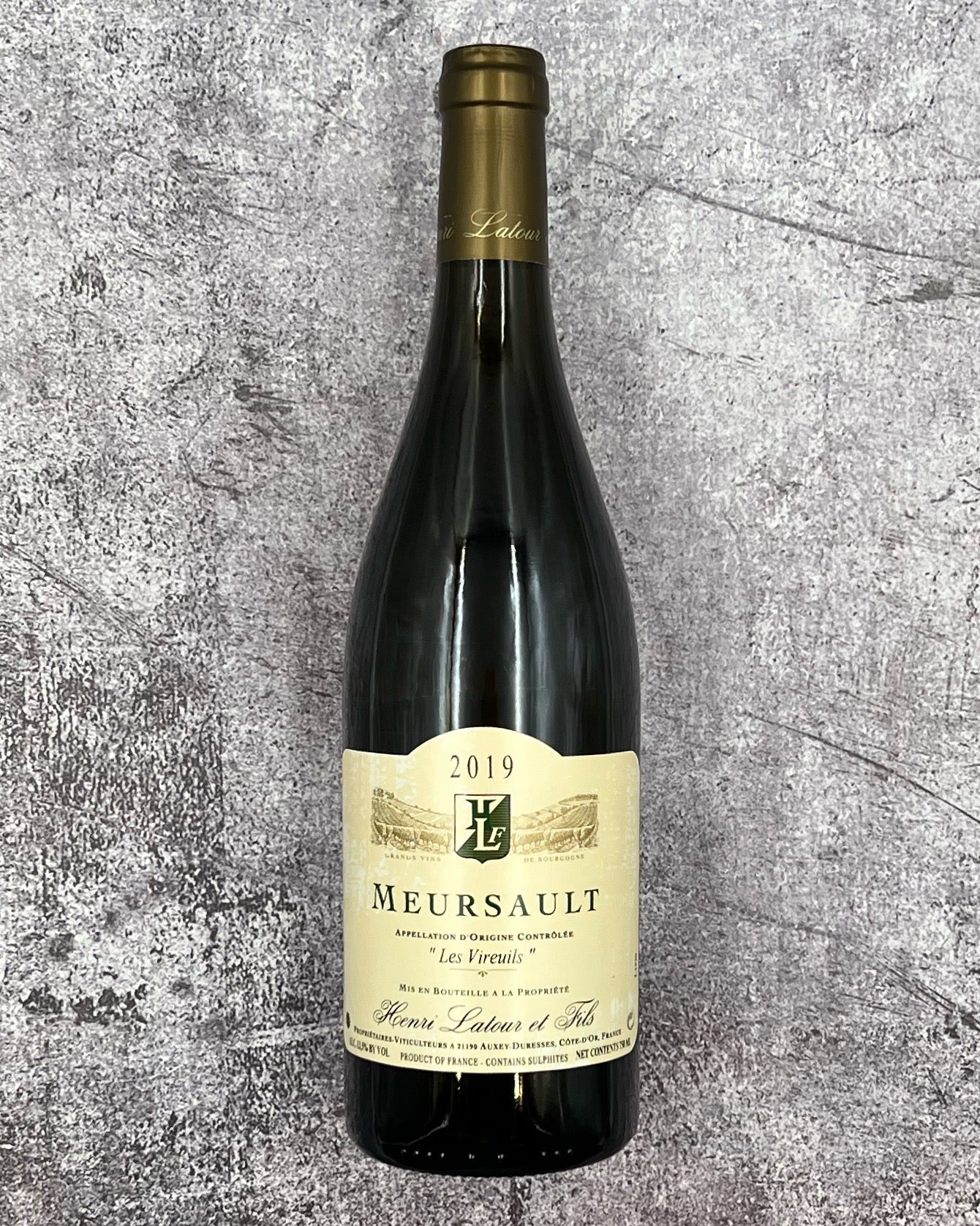 2019 Henri Latour Meursault "Les Vireuils"