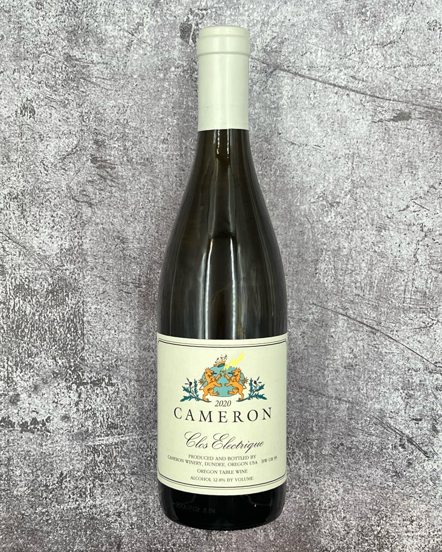 2020 Cameron Winery, Clos Electrique Chardonnay