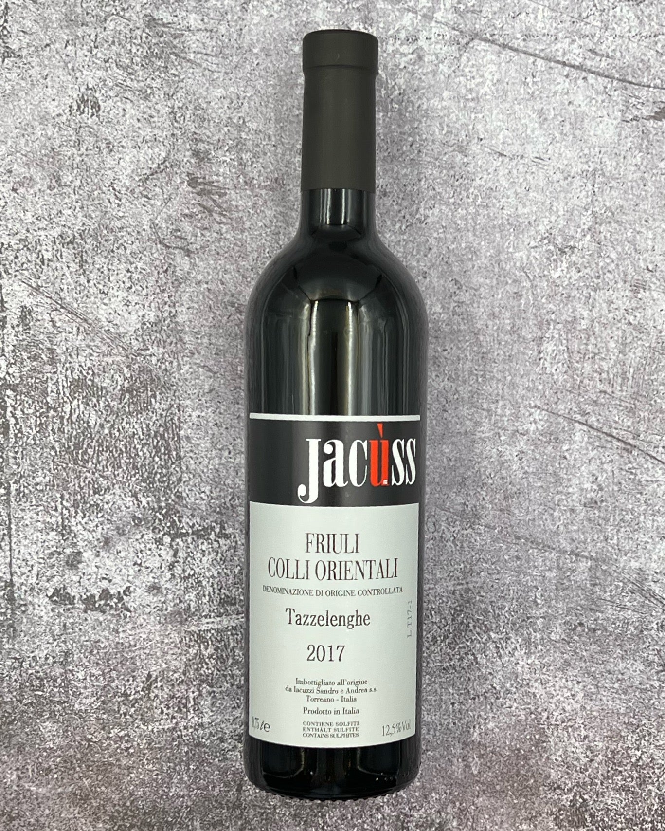 2017 Jacuss Tazzelenghe Friuli Colli Orientali, Italy